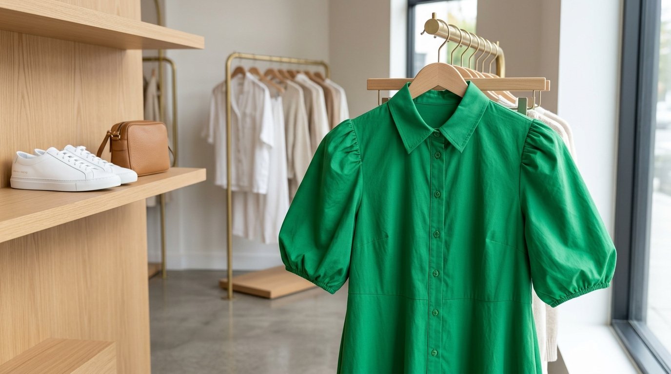 entdecken sie 12 trendige kurze kleider von zara, mango und h&m für den frühling 2026 mit kühnen schnitten und modernem design