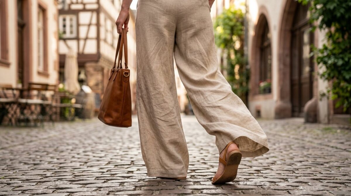 entdecken Sie die stylischste Alternative zur klassischen Jeans: Diese feminine Hose ist bequem, elegant und perfekt für schöne Tage im Alltag