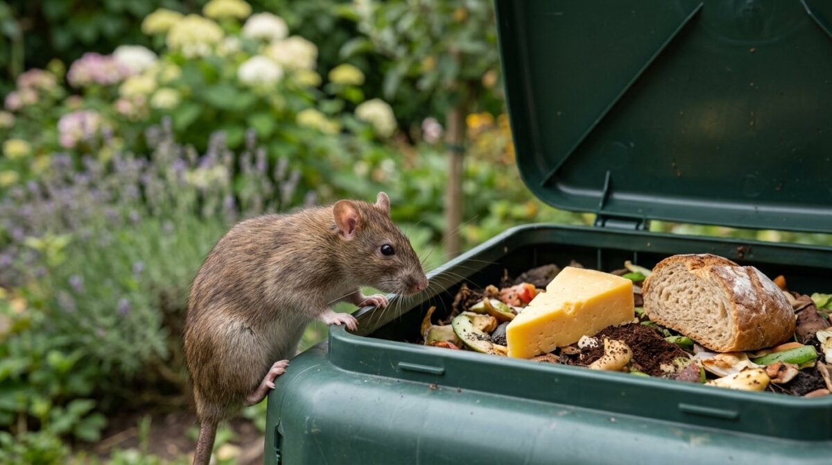 entdecken Sie 3 überraschende Kompost-Fehler, die Ratten und Füchse anlocken und wie Sie diese vermeiden, um Ihren Garten sicher zu halten