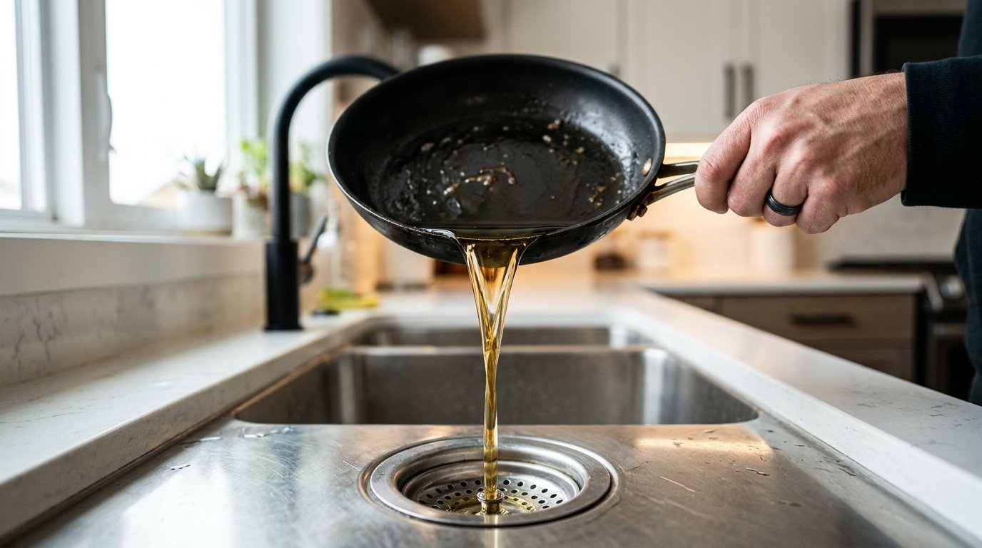 entdecken Sie die versteckte Küchengewohnheit, die Kanalgerüche verursacht und erfahren Sie, wie Sie sie sofort eliminieren können