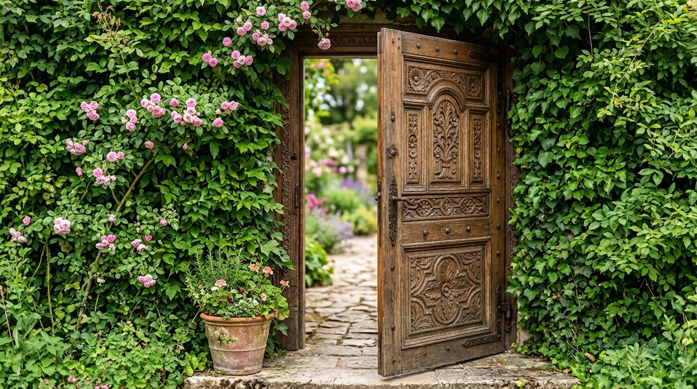 entdecken Sie einen wunderschönen Garten nahe Annecy mit thematischen Räumen, der als Jardin Remarquable ausgezeichnet wurde und Besucher verzaubert