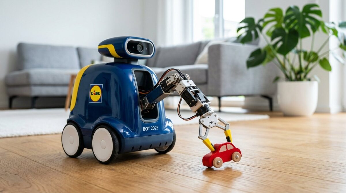 entdecken Sie den revolutionären Haushaltsroboter von Lidl mit sensationellem Preis, der den Smart-Home-Markt im April umkrempelt und intelligente Technologie für jedermann erschwinglich macht