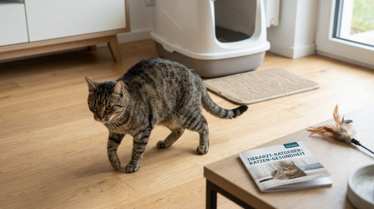 entdecken Sie, warum Katzen nach dem Toilettengang auf dem Boden rutschen und welche wichtigen Gründe dahinterstecken