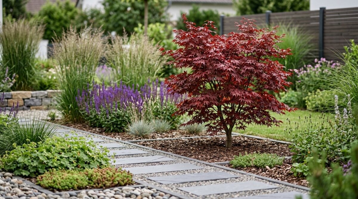 entdecken Sie die 3 essentiellen Gestaltungsprinzipien für einen harmonischen Garten statt kostspieliger Einzelpflanzen und erfahren Sie, wie Sie Ihren Garten wirklich bemerkenswert gestalten
