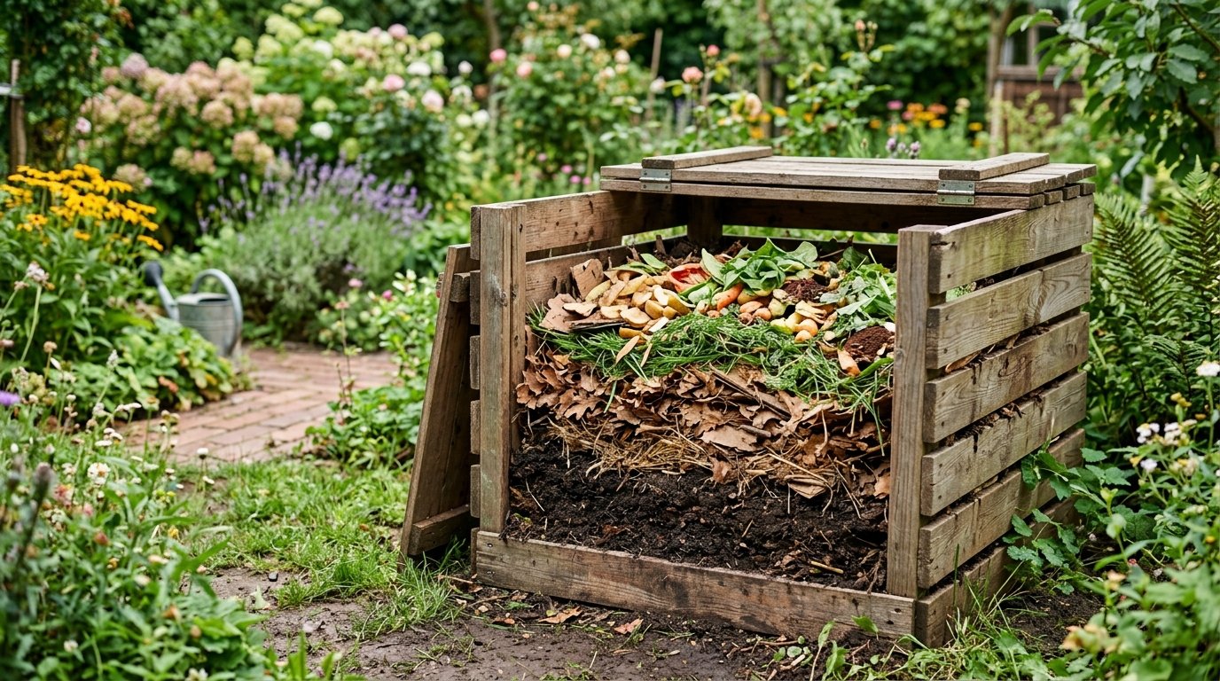 entdecken Sie die 3 häufigsten Kompostierungsfehler, die Hobbygärtner machen, und lernen Sie, wie Sie erfolgreich Garten- und Küchenabfälle in wertvollen Humus umwandeln