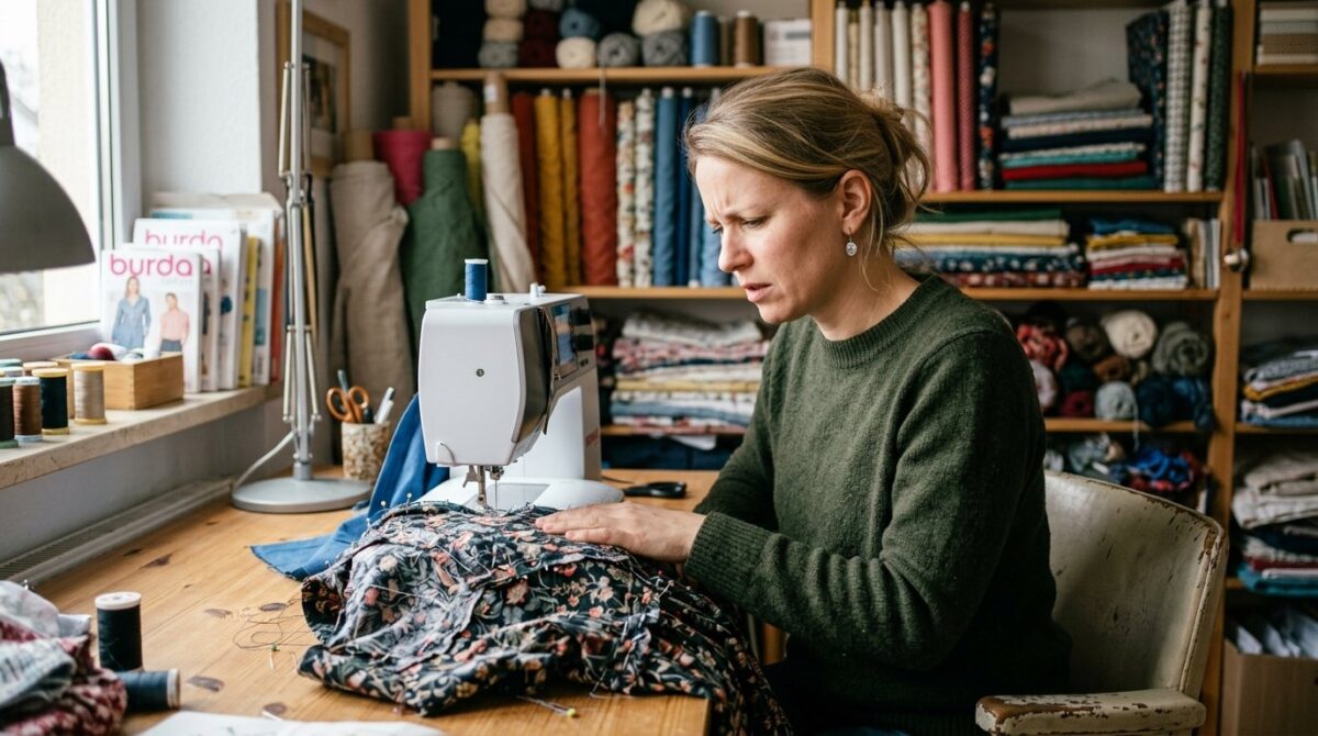 entdecken Sie, welche 3 schädlichen Gewohnheiten Hobbynäherinnen daran hindern, ihre Nähprojekte abzuschließen und wie Sie endlich vorankommen